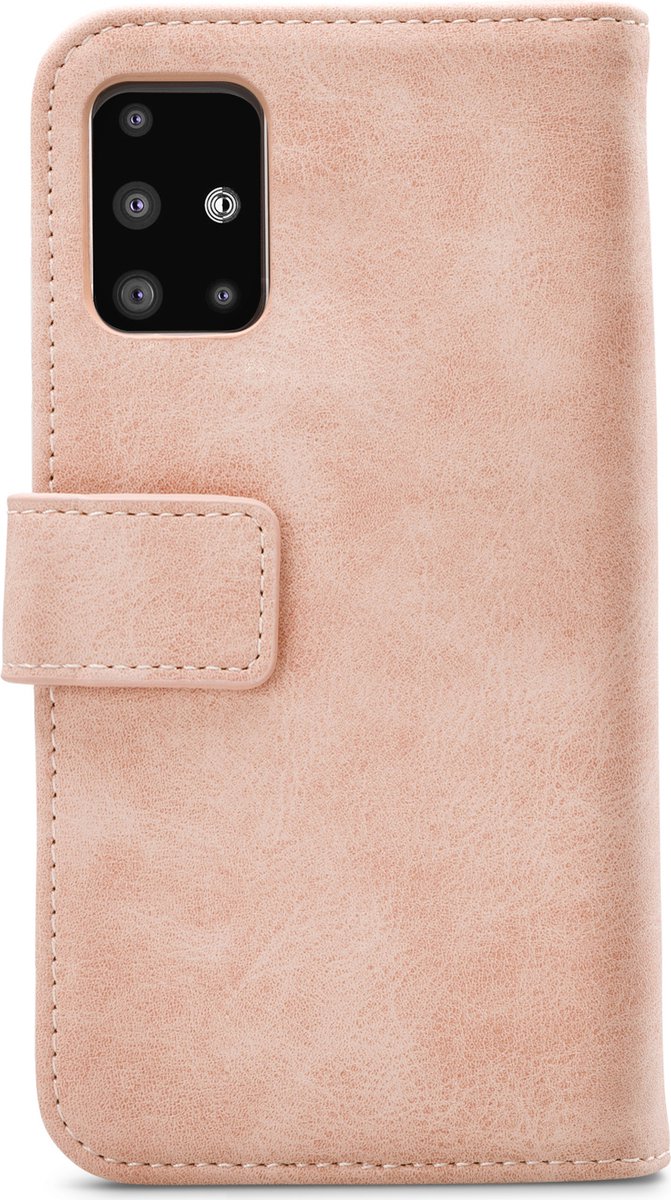 Mobilize Elite Gelly Wallet Book Samsung Galaxy A51 Hoesje Roze