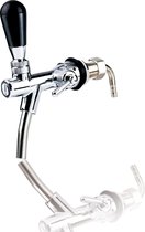 Biertap - Bierfaucet - Bierkraan - Adjustable - RVS