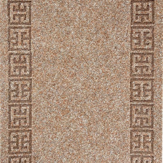 JYG Rug CORSICA - Tapis de cuisine - Tapis de cuisine - Antidérapant - 66x180cm - Beige