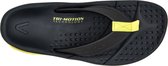 VELOUS Active Flip - Herstel Slipper - Unisex - Zwart/Neon Geel - Maat 37