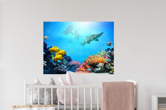 Neukids Sticker zeedieren onder de zee octopus potvis stekelrog krab babykamer muursticker kinderkamer muur stickers badkamer woonkamer wanddecoratie 200 x 200 cm Neukids Sticker zeedieren onder de zee octopus potvis stekelrog krab babykamer muursticker kinderkamer muur stickers badkamer woonkamer wanddecoratie 200 x 200 cm