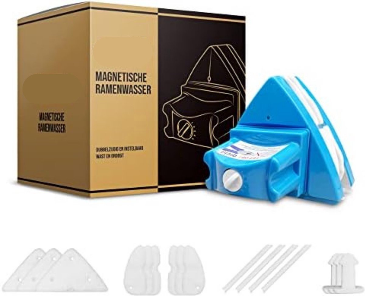 Goedkoopste Magnetische ramenwasser - Magnetische raamwisser - Magnetische raamwisser dubbel glas - Ramen wassen magneet