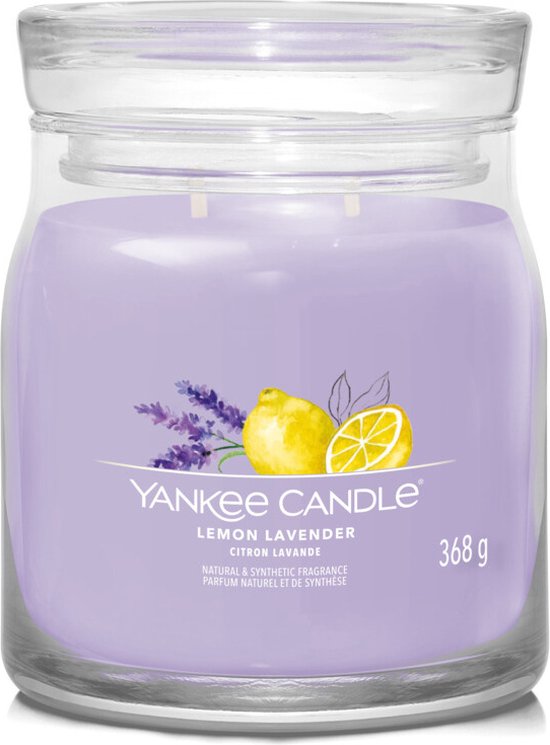 Yankee Candle - Lemon Lavender Signature Medium Jar - Moederdag cadeau