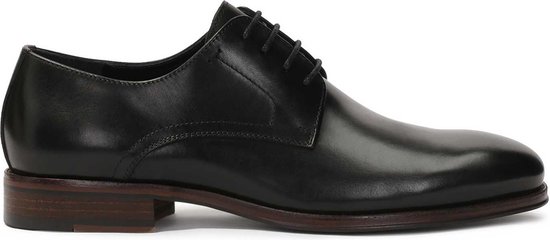 Elegant black men's half shoes for suit