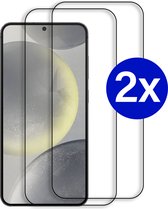 Double Pack - Screenprotector geschikt voor Samsung Galaxy S21 - Premium - Volledig bedekt - Edge to edge - Tempered Glass - Beschermglas - Glas - 2x Screenprotector - Transparant