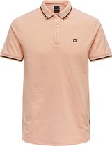 ONLY & SONS ONSFLETCHER LIFE SLIM SS POLO NOOS Heren Poloshirt - Maat XL