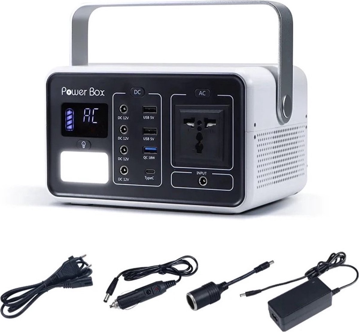 DrPhone EcoCharge Mega - Draagbare 60.000mAh Generator - afbeelding 3