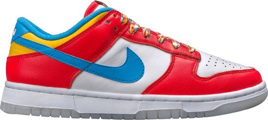 Nike Dunk Low QS LeBron James Fruity Pebbles DH8009-600 Kleur als op foto