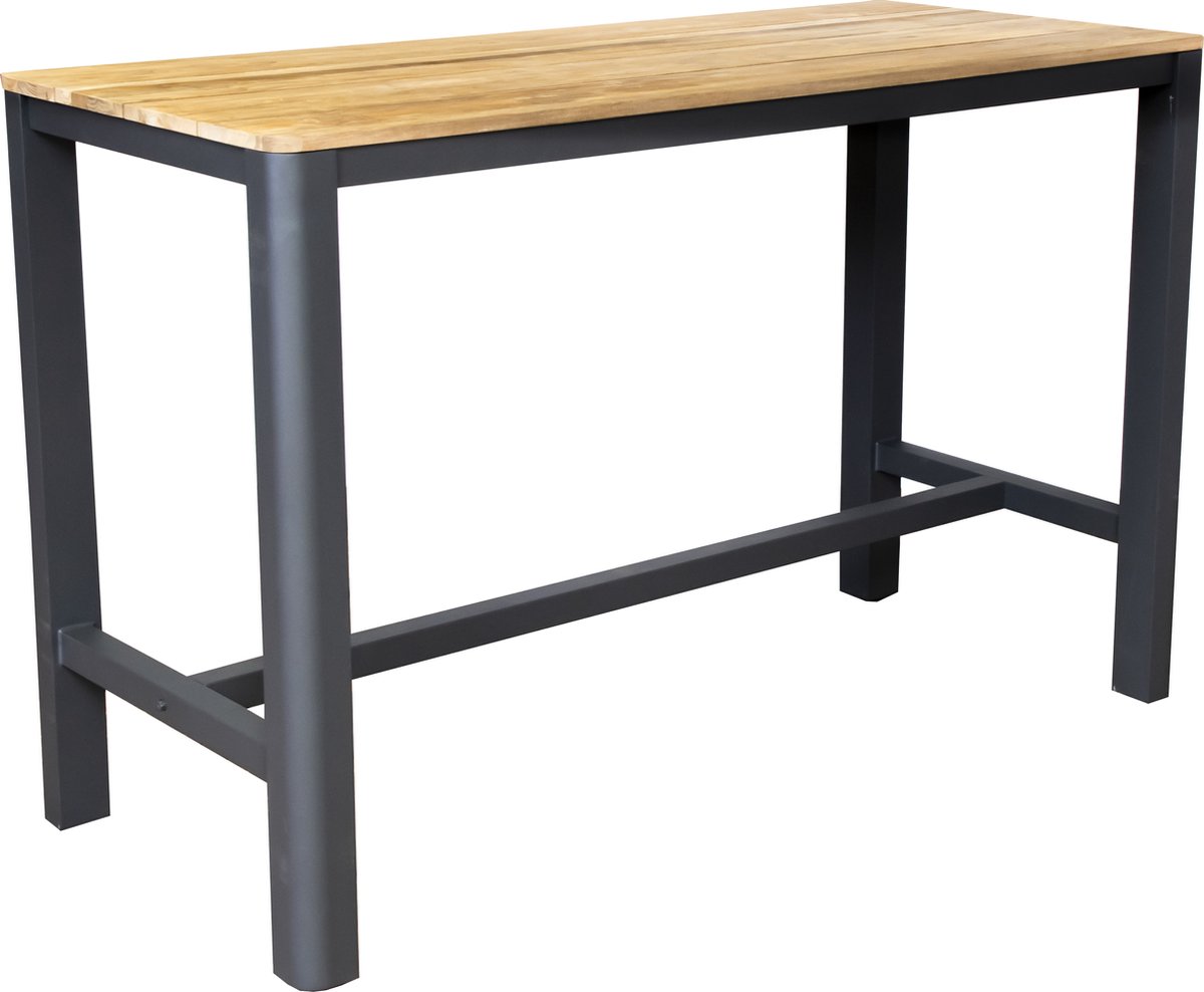 Sens-line - Chicago Tuin Bartafel - Aluminium En Teak - 170x75x111cm