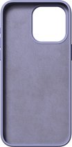 Nudient Hoesje geschikt voor Apple iPhone 15 Pro Siliconen Telefoonhoesje | Nudient Base Backcover | iPhone 15 Pro Case | Back Cover - Soft Purple | Paars