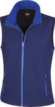 Bodywarmer Dames XS Result Mouwloos Navy / Royal 100% Polyester