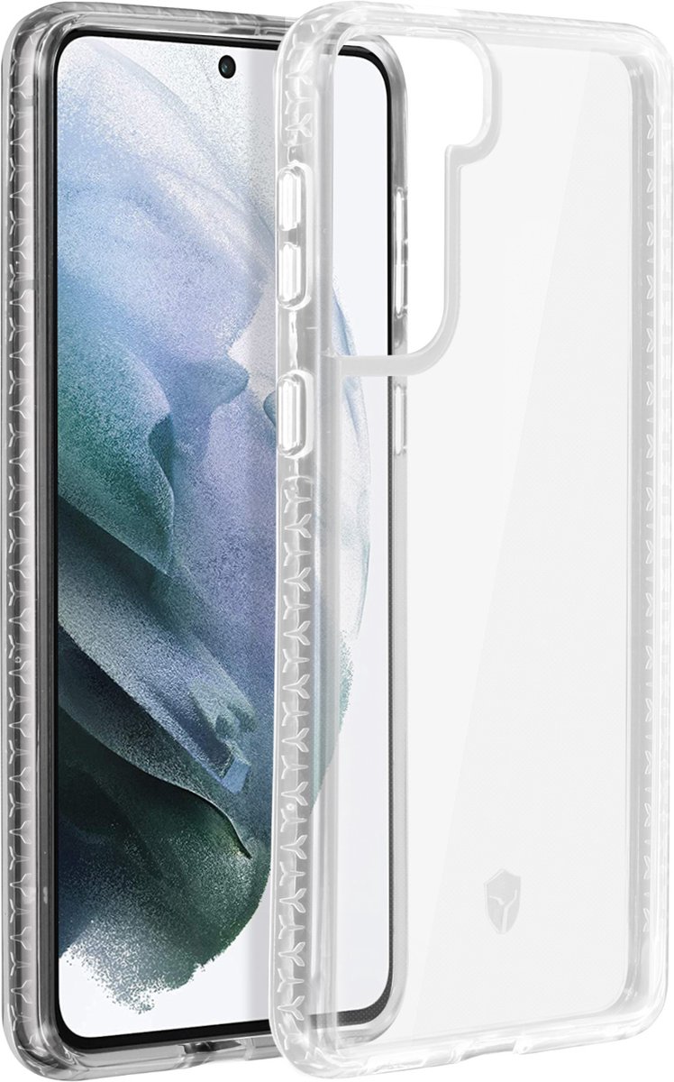 Force Case, Versterkte hoes Geschikt voor Samsung Galaxy S21 5G LIFE, Transparant