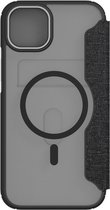 QDOS, Hoesje Geschikt voor Apple iPhone 14 Plus Hybrid Fold met kliksluiting, Zwart