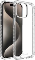 Muvit, Case Geschikt voor Apple iPhone 15 Pro Max Verstevigd en schokbestendig 3M, Transparant