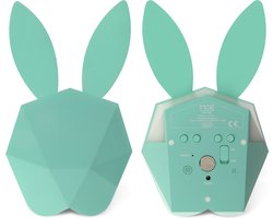 Connected Alarm Clock Rabbit Head Cutty Clock Connect MOB Blauw