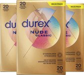 Durex Condooms Nude 20st x 3