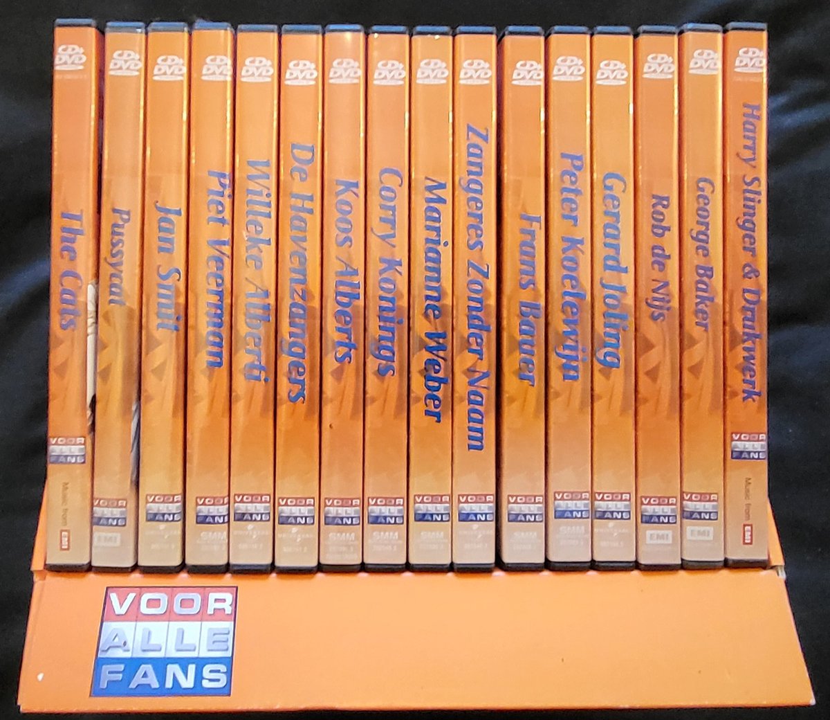 voor alle fans complete box div artiesten two disc dvd en cd