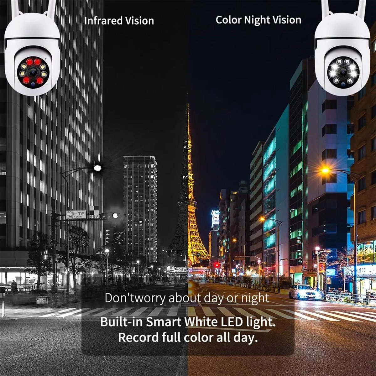 AG Commerce Draadloze Beveiligingscamera 5MP met Nachtzicht - afbeelding 2