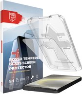 Rosso Screenprotector voor de Samsung Galaxy S24 Plus | 9H Gehard Glas | Fingerprint & Case Friendly | Met Installatietray | Eenvoudige montage