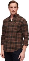 Superdry Cotton Lumberjack Shirt Met Lange Mouwen Bruin XL Man