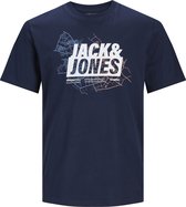 JACK&JONES JCOMAP LOGO TEE SS CREW NECK SN Heren T-shirt - Maat XS