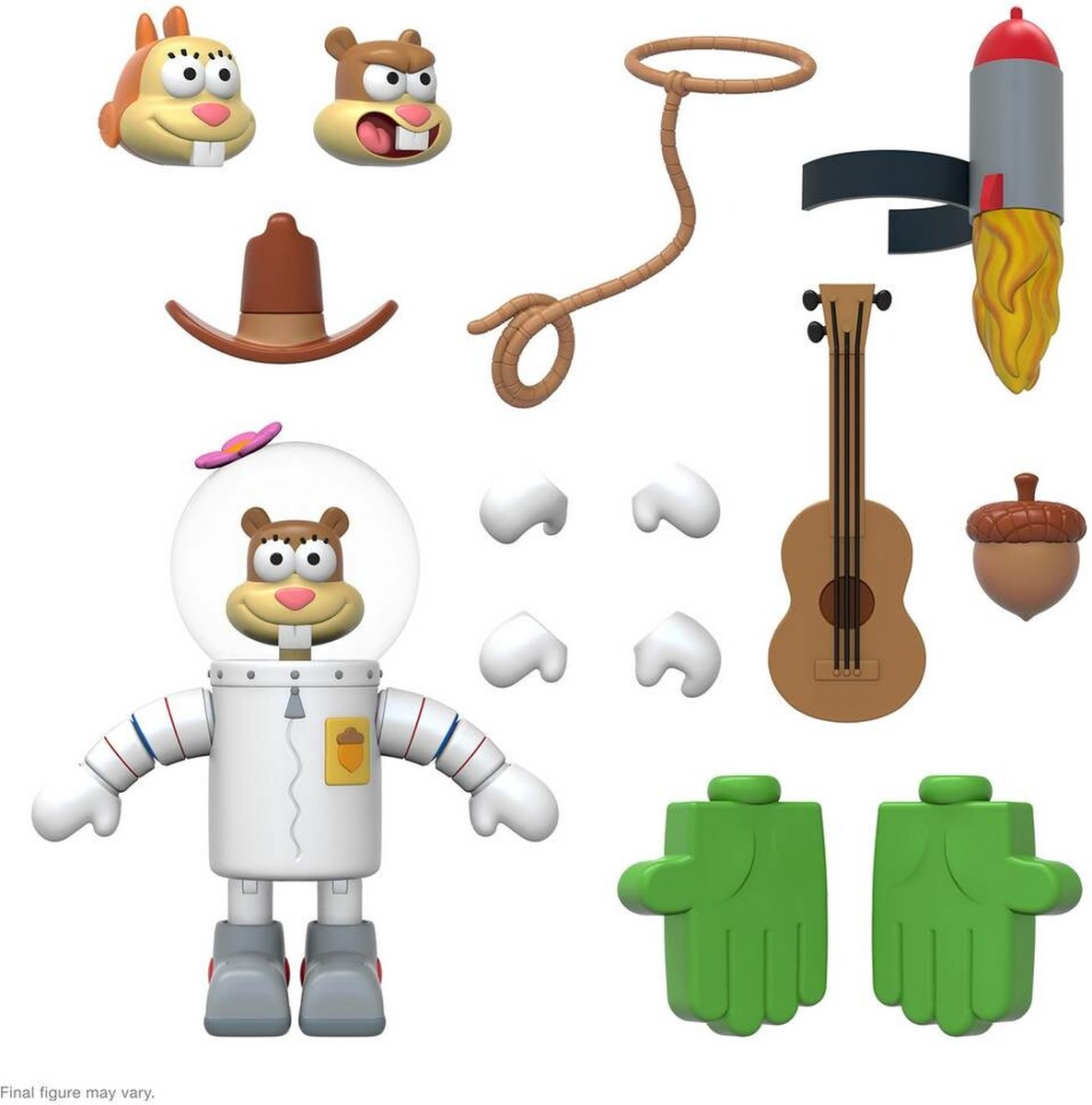 SpongeBob Squarepants: Ultimates Wave 1 - Sandy Cheeks 7 inch Action Figure