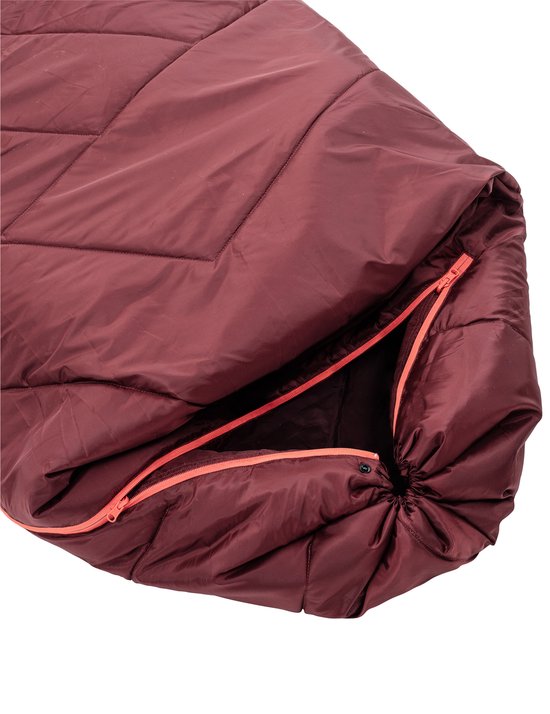 VAUDE - Navajo 500 II SYN - Dark cherry - Slaapzak Synthetisch - Greenshape van Vaud — afbeelding 3