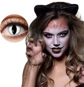 Lentilles de contact yeux de chat pour adultes - Peinture pour le visage