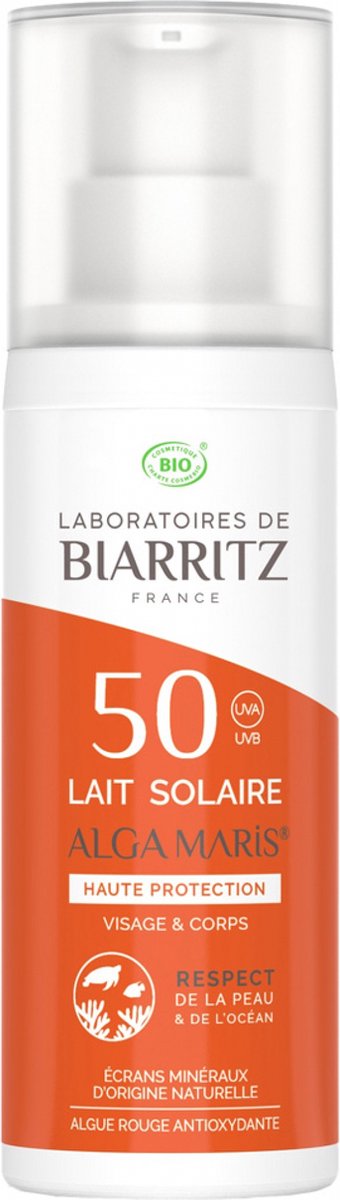 Laboratoires de Biarritz - Suncare - Alga Maris - Zonnebrandcrème SPF50 100ml