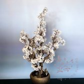 Seta Fiori - Arbre à fleurs artificielles - Nieuwe Fluffy - blanc - 75cm