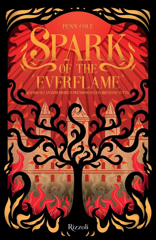 Saga degli Eletti 1 - Spark of the Everflame. La biblioteca di Daphne. Edizione italiana