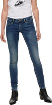 Only Dames Jeans ONLCORAL LIFE SL SK JNS BB CRYA041 skinny Fit Blauw 26W / 32L Volwassenen