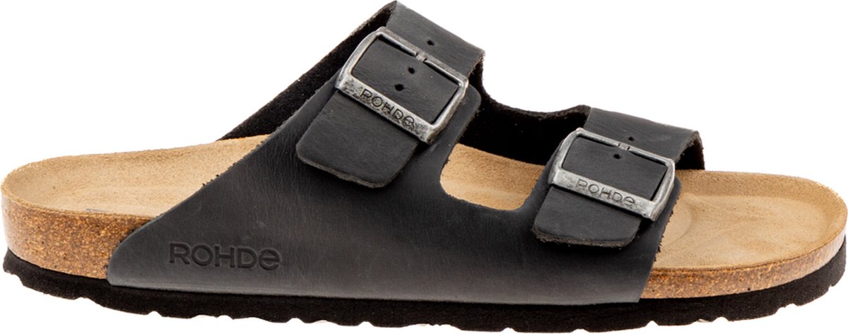 Rohde heren muiltjes GRADO pantoffels klompen 5925 blauw