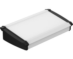 Bopla ATPH 1865-0300 ALU-TOPLINE_SET Consolebehuizing (l x b x h) 181.2 x 300 x 68.2 mm Aluminium, ABS Natuur, Zwart (R