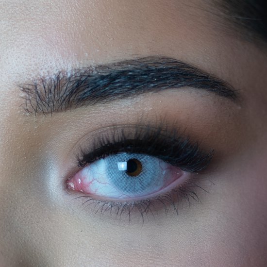 Ocean gray | -4.00 | Realistische Kleurlenzen | Jaarlenzen | Grijs | Kleurlenzen op sterkte en zonder sterkte | Zachte lenzen | Comfortabel voor dagelijks gebruik | Halloween | Cosplay | Party