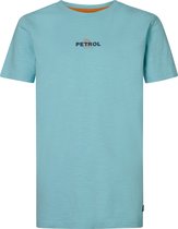 Petrol Industries - Jongens Backprint T-shirt Cascade - Blauw - Maat 164