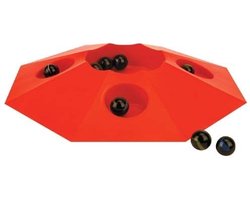 MARBLE GAME SUPER 4 COLOURS INCLUDING MARBLES - DIAMETER 22 CM