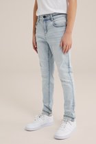 WE Fashion Jongens slim fit jeans met stretch