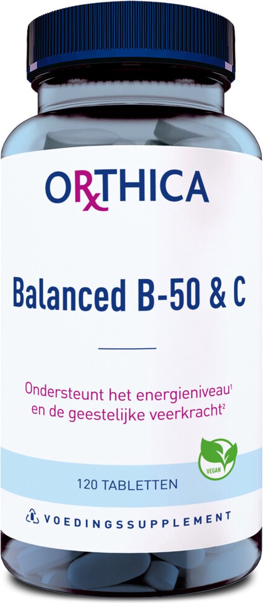 Goedkoopste Orthica Balanced B-50 & C - Vitaminen - 120 tabletten