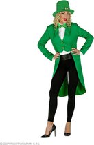 Widmann - Trol & Goblin & Leprechaun Kostuum - Groen Als Gras Slipjas Vrouw - Groen - Small - Carnavalskleding - Verkleedkleding