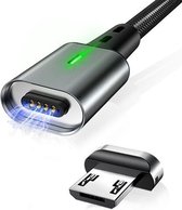 FMF ® - 1 mètre - 3,0 A - USB MICRO - Câble de charge magnétique - Câble de données - câble magnétique