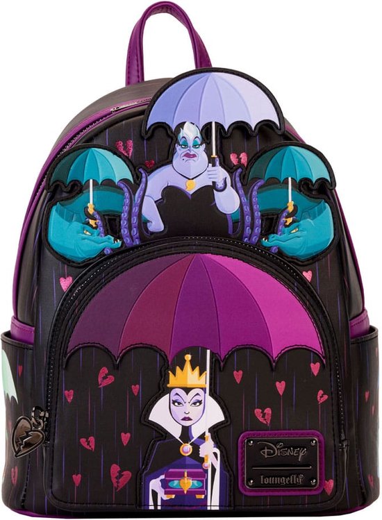 Disney Loungefly Mini Backpack Villains Curse Your Hearts