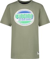 Vingino T-shirt-Hon Jongens T-shirt - New Olive - Maat 116