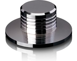 Lenco Aandrukgewicht voor Platenspeler - Platenpuck - Platenstabilisator - TTA-076SI - Chroom