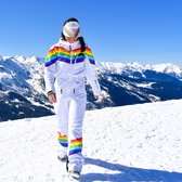 Rainbow Road Ski Suit Curved Fit - Dames