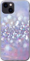 Geschikt voor iPhone 13 mini hoesje - Water - Design - Abstract - Licht - Siliconen Telefoonhoesje