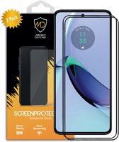 2-Pack Motorola Moto G84 Screenprotectors - MobyDefend Gehard Glas Screensavers - Zwarte Randen - Glasplaatjes Geschikt Voor Motorola Moto G84