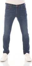 Lee Heren Jeans Broeken Luke Slim Tapered tapered Fit Blauw Volwassenen Denim Jeansbroek Spijkerbroek heren