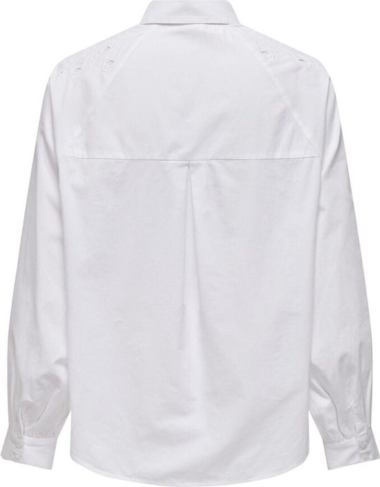 Only Onldivision Gaga Highlow Shirt Bright White WIT XS