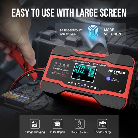 Ctek Acculader: CTEK acculader MXS 10 12V 10A